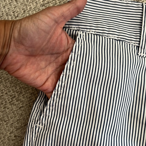NWT Dress Barn Striped Chino Shorts - Picture 10 of 13